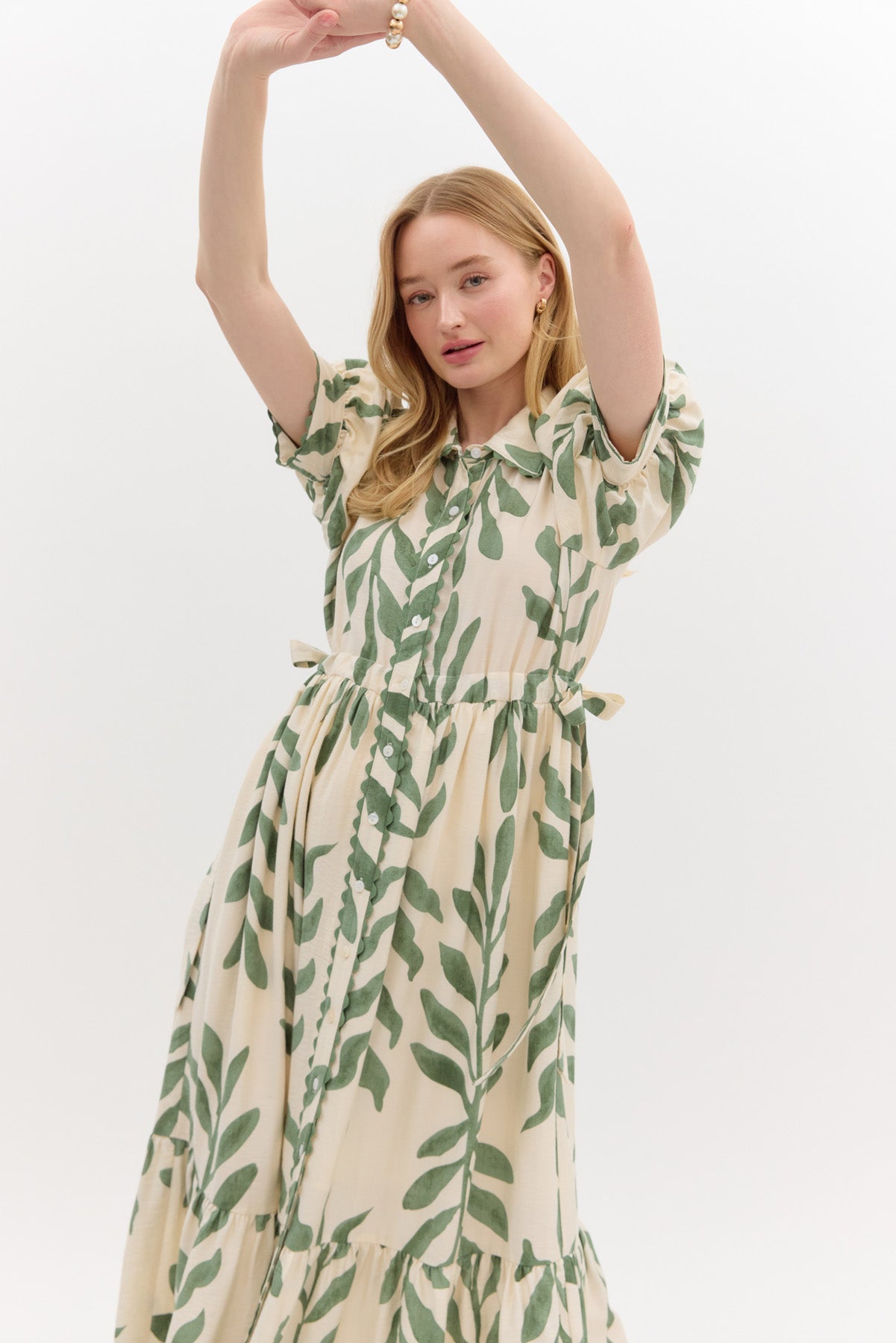 Soft Light Garden Dress