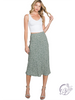 Chasing You Floral Midi Skirt