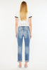 Lainey High Rise Cuffed Straight By Kan Can