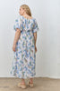 Curvy Caught In Drift Midi Dress