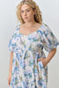 Curvy Caught In Drift Midi Dress