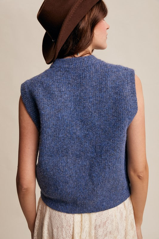 Cactus Kiss Button Vest