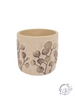 Vintage Embossed Cement Planter