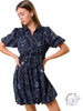 Garden Muse Bubble Hem Mini Dress