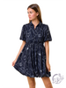 Garden Muse Bubble Hem Mini Dress