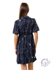 Garden Muse Bubble Hem Mini Dress