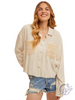 Thistledrift Contrast Crop Shirt