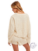 Pasture In Pattern Terry Pullover