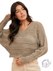 Signal on Low Crop Sweater