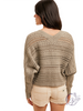 Signal on Low Crop Sweater
