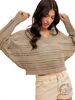 Signal on Low Crop Sweater