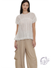 Live In Peace Ruffle Blouse