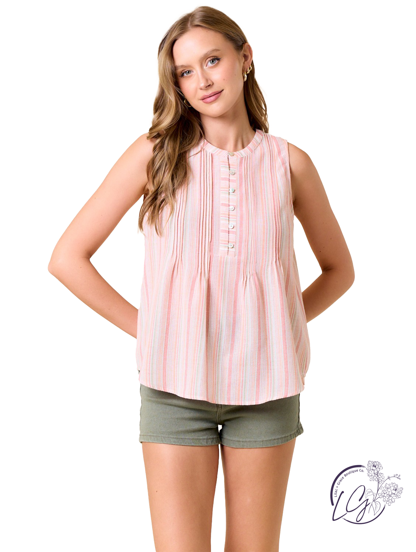 Bask in Stripes Top