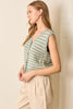 Foam Traces Skin Sweater Vest