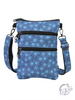Nupouch Anti-theft 3 Zipper Crossbody