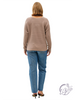 Curvy Elegant Bliss Boat Neck Sweater