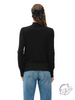 Frayed Luxe Mock Neck
