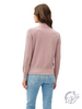 Frayed Luxe Mock Neck