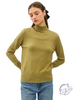 Frayed Luxe Mock Neck