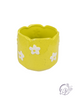 Petalware Ceramic Floral Planter with Drainage