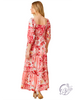 Tangerine Skies Drift Low Dress