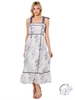 Shaded Trail Floral Maxi Dress
