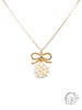Charmin Pearl Ball Necklace