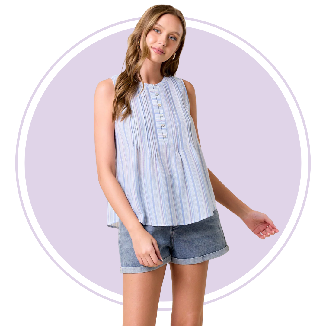 sleeveless tops