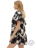 Vines Remember Button Mini Dress