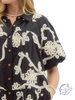 Vines Remember Button Mini Dress