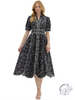 Bare Horizon Midi Dress