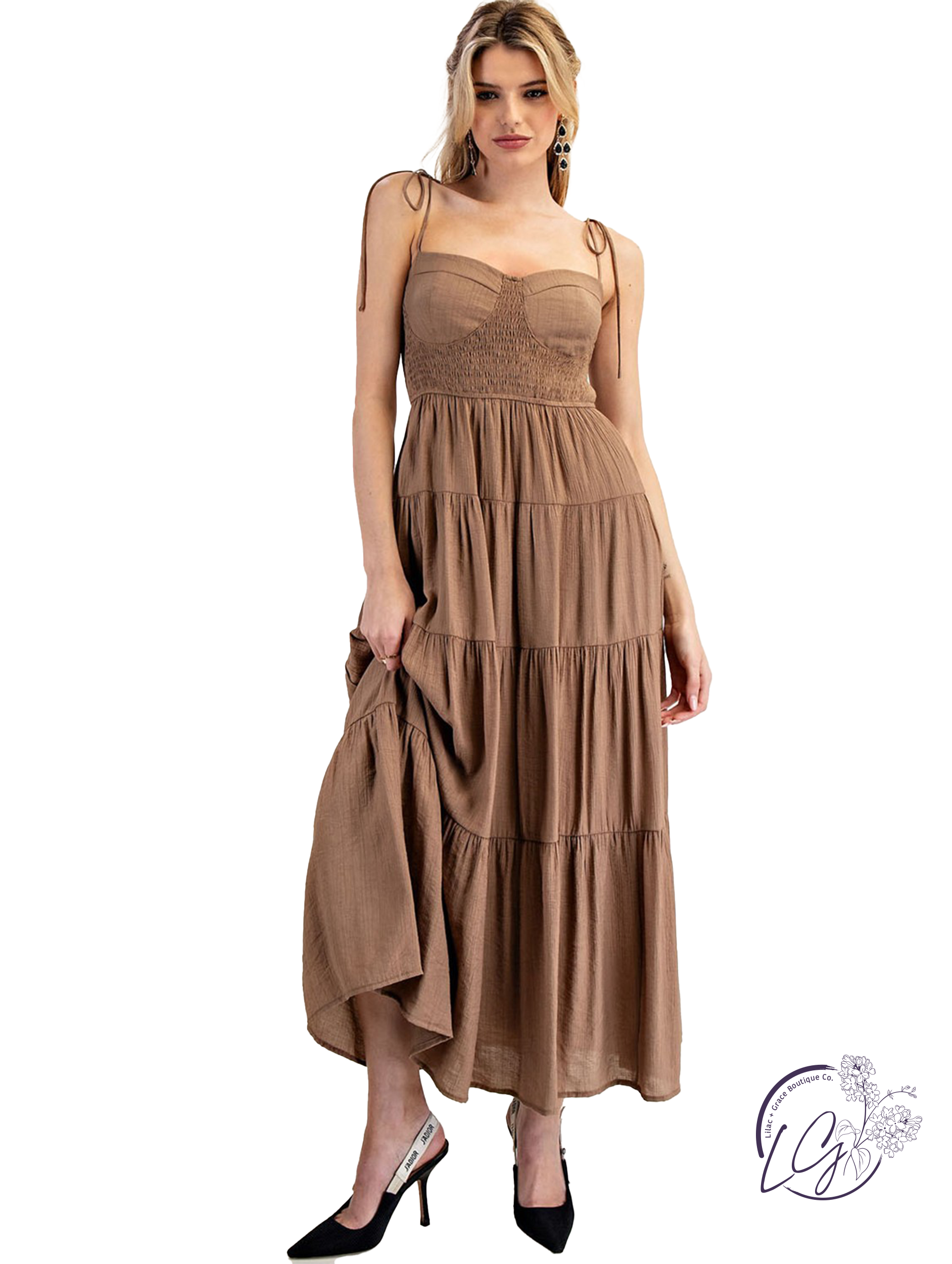 Traveling Air Maxi Dress