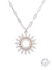 Dove Silver Pearl Necklace
