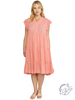 Curvy See You Soon Tiered Midi Dress