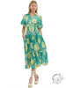 Slow Tides Tiered Midi Dress