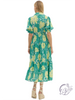 Slow Tides Tiered Midi Dress