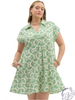 Curvy Wanderfield Off-Shoulder Mini Dress