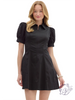 Chasing Rays Cinched Mini Dress