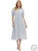 Bare Horizon Midi Dress
