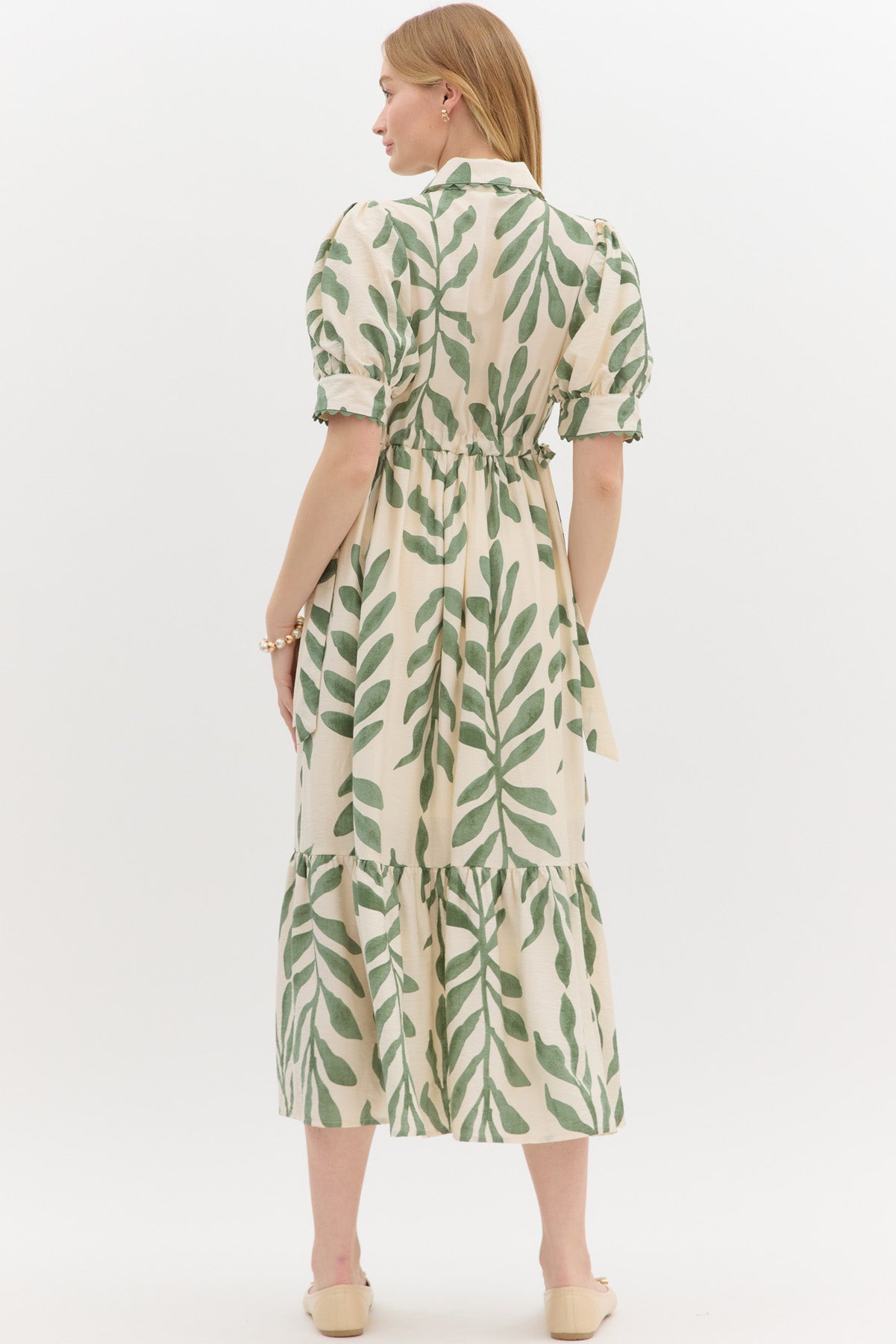 Soft Light Garden Dress