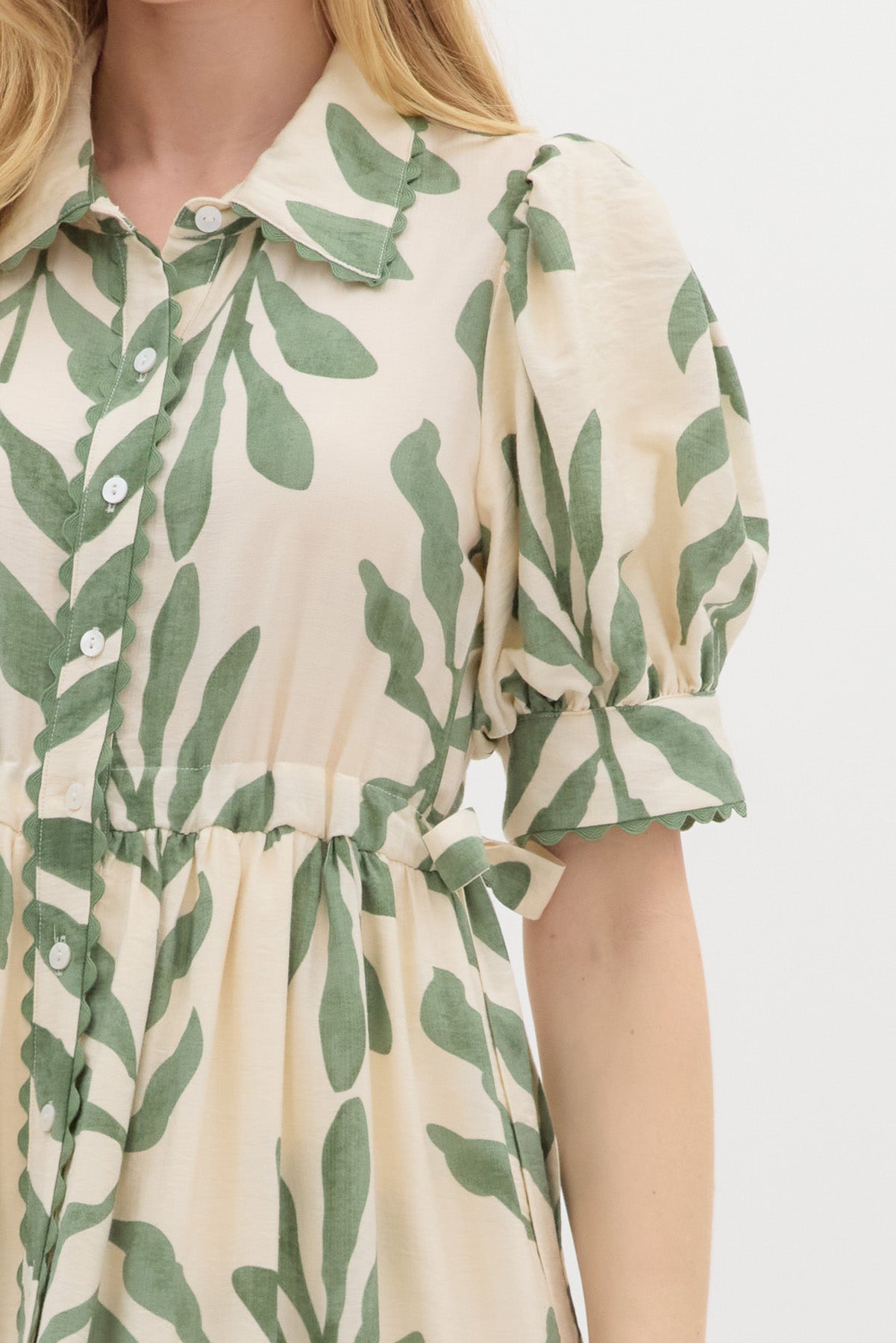 Soft Light Garden Dress