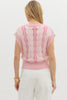 Brielle Cable Knit Sweater Vest