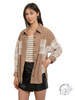Plaid Patchwork Shacket