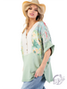 Dayworn Garden Squares Tunic