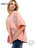 Curvy Sunwashed Meadows Top