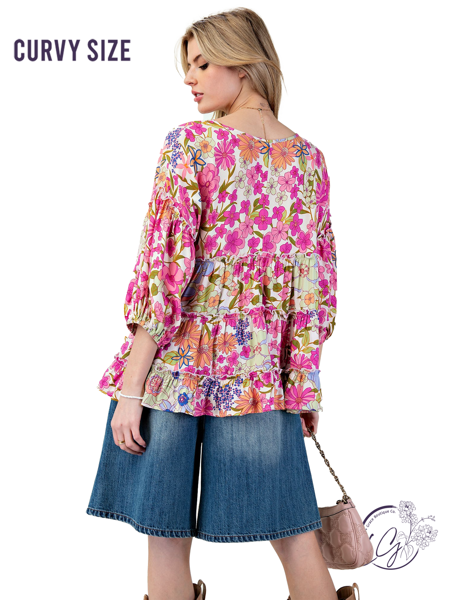 Curvy Sunspell Top