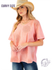 Curvy Rust and Reverie Top