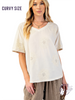 Curvy Rust and Reverie Top