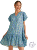 Whirlwind Petals Chiffon Flounce Dress