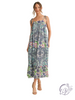 Patchlight Chiffon Midi Dress